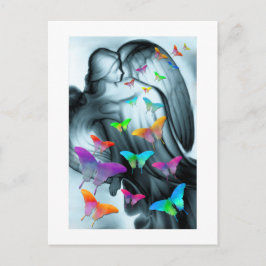 天使と蝶 ポストカード