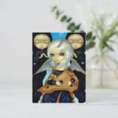 「天使と詩情」ポストカード ポストカード (スタンド正面)