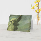 天使と質感 カード (黄色い花)