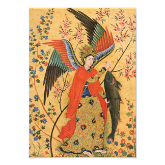 天使と魚 フォトプリント           