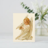 天使と鳩 ポストカード (スタンド正面)