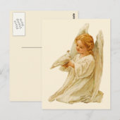天使と鳩 ポストカード (正面/裏面)