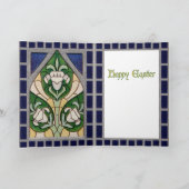 天使と3人のマリア　墓の前で；ユリ（RT 01） カード (内部)