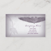 天使によってはキリスト教の名刺が飛びます 名刺 (裏面)