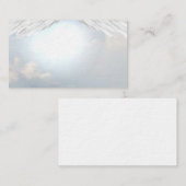 天使によってはキリスト教の精神的な名刺が飛びます 名刺 (正面/裏面)