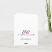 天使によってはメッセージカードが飛びます シーズンカード (裏面)