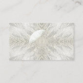 天使によってはヴィンテージのヨガ愛名刺が飛びます 名刺 (裏面)