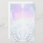 天使によっては背景が飛びます 便箋 (正面/裏面)