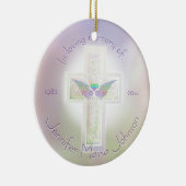 天使によっては記念のカスタムが飛びます セラミックオーナメント (右)