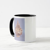 天使によって乗り越えられるCenser マグカップ (正面左)