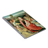 天使によって囲まれるマドンナおよび子供 ノートブック (右側)