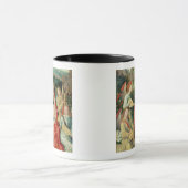 天使によって囲まれるマドンナおよび子供 マグカップ (中央)