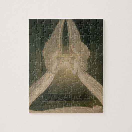 天使によって守られる墓室のキリスト ジグソーパズル (縦)