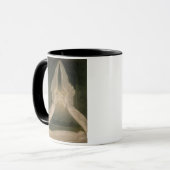 天使によって守られる墓室のキリスト マグカップ (正面左)