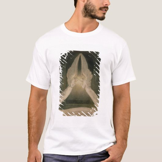 天使によって守られる墓室のキリスト Tシャツ (正面)