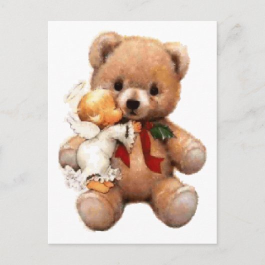 天使にキスされる ポストカード (正面)