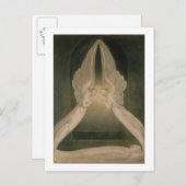 天使に守られた墓の中のキリスト ポストカード (正面/裏面)