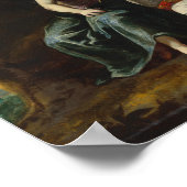 天使に慰められたマグダレン ポスター (角)