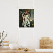 天使に支えられた死んだキリスト， c.1646-52 (油 ポスター (キッチン)