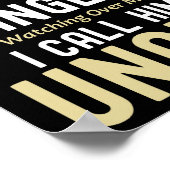 天使に見守らせ伯父と呼ぶ ポスター (角)