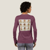 天使のささやき -セラフィナ トライブレンドTシャツ (背面全体)