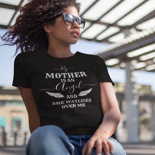 天使のような母へ 追悼 Tシャツ