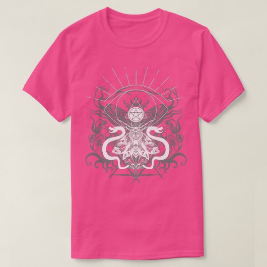 天使のような目のオカルトのシンボルの主 Tシャツ (デザイン正面)