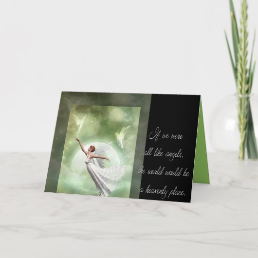 天使のように サンキューカード (正面)