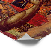 天使のアイコン,ギリシャ語, 18世紀 ポスター (角)