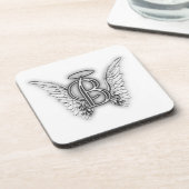 天使のアルファベットBの最初の後者によってはハローが飛びます コースター (左側)