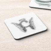 天使のアルファベットCの最初の後者によってはハローが飛びます コースター (左側)