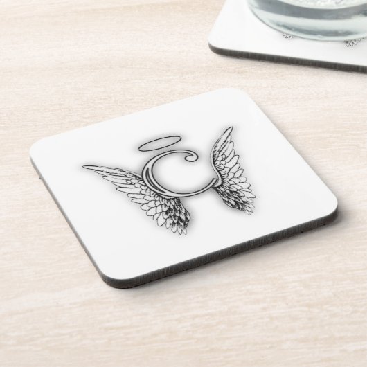 天使のアルファベットCの最初の後者によってはハローが飛びます コースター (左側)