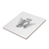 天使のアルファベットYの大文字によってはハローが飛びます タイル (側面)