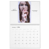 、天使のイラストレーションの芸術換起して下さい カレンダー (1月 2026)