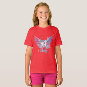 天使のエネルギーオンリー – かわいい美学Tシャツ Tシャツ (正面フル)