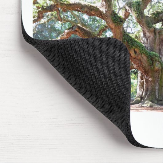 天使のオークの木のギフト マウスパッド (コーナー)