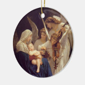 天使のオーナメントの歌 セラミックオーナメント (左)