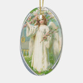 天使のオーナメント セラミックオーナメント (左)