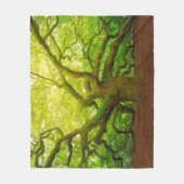 天使のカシ フリースブランケット (正面)