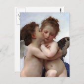 天使のキスの郵便はがき ポストカード (正面/裏面)