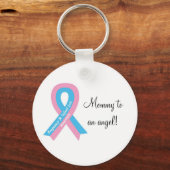 天使のキーチェーンにママ キーホルダー (正面)