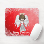 天使のクリスマスのマウスパッド マウスパッド (マウス)