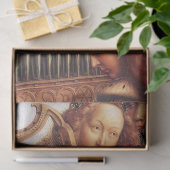 天使のクリスマスの挨拶を歌う音楽 薄葉紙 (ギフト)