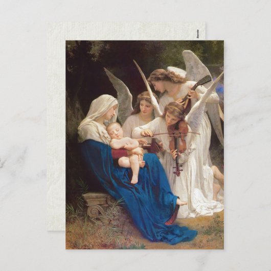 天使のクリスマスの歌 シーズンポストカード (正面/裏面)