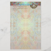 天使のクリスマスの筆記用紙 便箋 (正面)