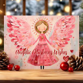 天使のクリスマスウィズピンク天使 シーズンカード