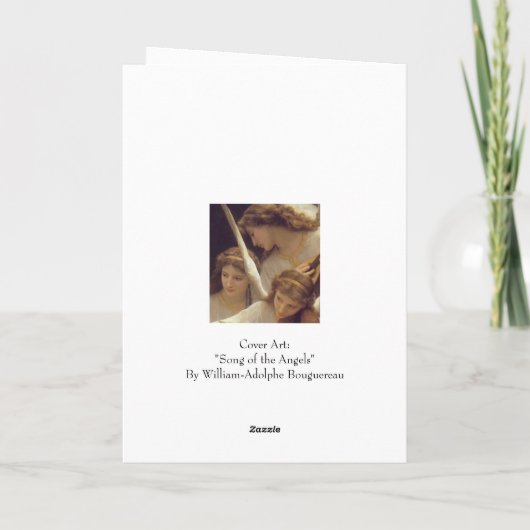 天使のクリスマスカードの歌 シーズンカード (裏面)