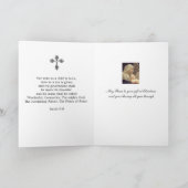 天使のクリスマスカードの歌 シーズンカード (内部)