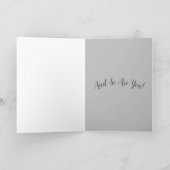 天使のクリスマスカード カード (内部)