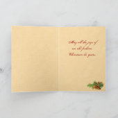 天使のクリスマスカード シーズンカード (内部)